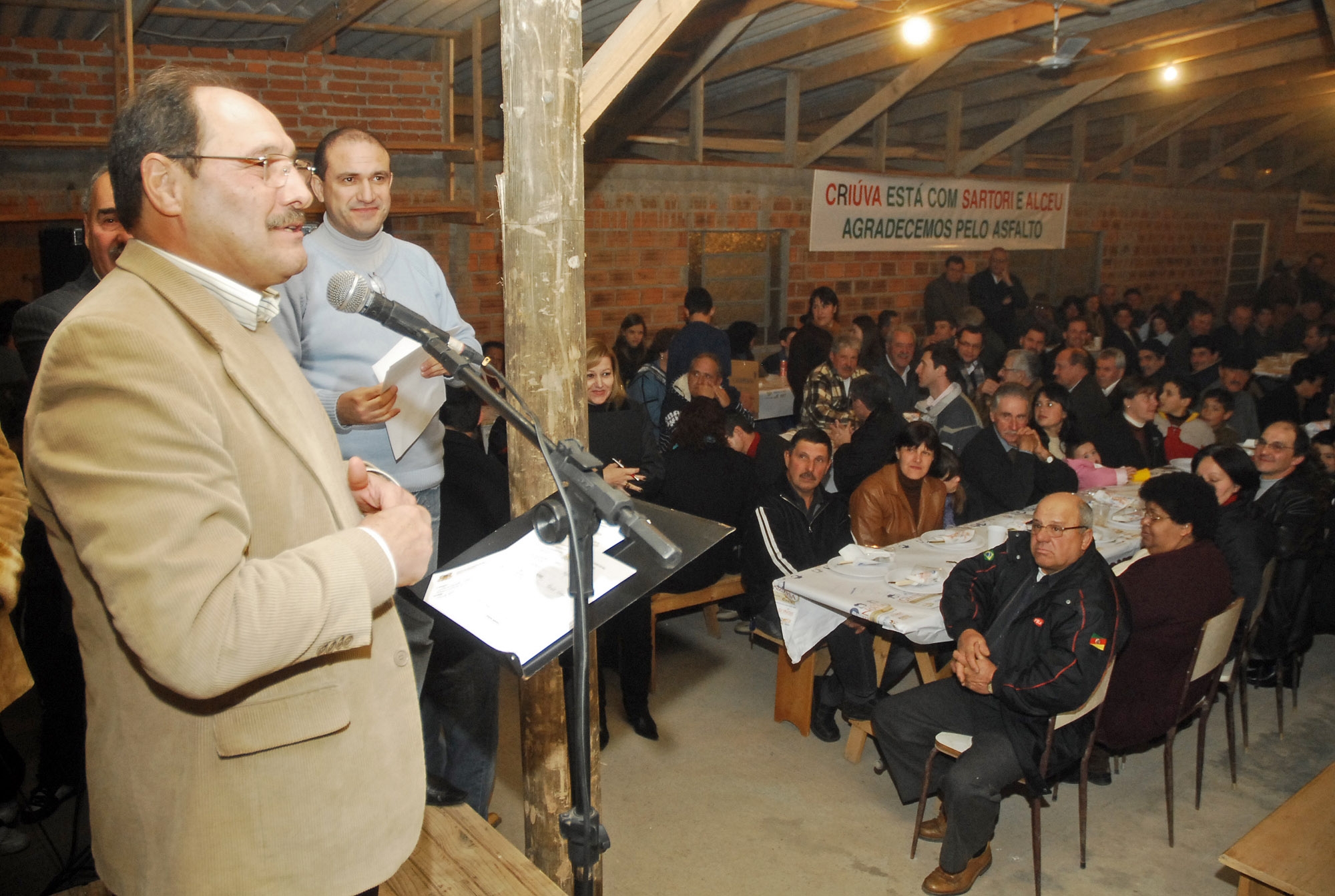  Prefeito autoriza início do asfaltamento Rota do Sol - Dalagno, pela CODECA